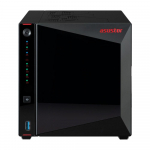 Asustor AS5404T NAS/storage server Intel&reg; Celeron&reg; N5105 4 GB DDR4 0 TB ADM Black