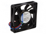 Fan: DC | axial | 70x70x15mm | 44m3/h | 38dBA | slide bearing | 5300rpm
