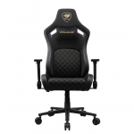 COUGAR CGR-DFF-GLB PC gaming chair Upholstered padded seat Black, Gold