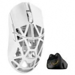 WLMOUSE Beast X Pro Solid Sides Gaming Maus, Omron Optical Switches - wei&szlig;