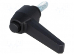 Lever | adjustable | Thread len: 16mm | Lever length: 50mm