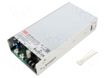 Power supply: switching | for building in,modular | 500W | 15VDC