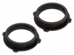Spacer ring | MDF | 165mm | Hyundai | impregnated