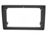 Radio frame | Audi,Seat | black | 9"