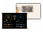 Display: TFT | 10.1" | 1280x800 | 32MBFLASH,32MBPSRAM | 900cd/m2 | 4&divide;6V