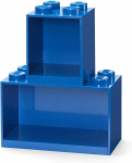 Room Copenhagen LEGO Regal Brick Shelf 8+4, Set 41171731 (blue, 2 shelves)