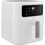 Medion hot air fryer Life MD 11740 E40 XL (white (matt), 2,150 watts, basket 5.2 liters)