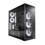 ARCTIC Premium E-ATX PC Case Xtender VG Black (Clear Glass)