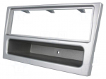 Radio mounting frame | Opel,Vauxhall | 1 DIN | chromium plated