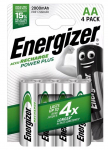 Energizer Accu Recharge Power Plus 2000 AA Rechargeable batteries 4 pcs