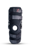 Long Open Knee Brace "Stabilmax O-1243/2XL REHAFUND", Black
