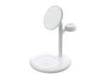 Green Cell MSST-GC-3IN1-W mobile device charger Headphones, Headset, Smartphone, Smartwatch White Wireless charging Auto