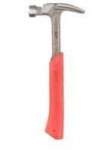 MILWAUKEE CARPENTER'S HAMMER 570g STRAIGHT STEEL HANDLE