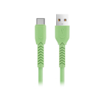 Tahvelarvutid ja tarvikud // USB kaablid // Maxlife kabel mxuc-04 usb &ndash; usb-c 1,0 m 3a zielony