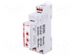 Timer | 1s&divide;10days | DPDT | 24VDC/8A,250VAC/8A | 12&divide;240VAC | 12&divide;240VDC