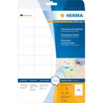 HERMA M&auml;rgistusetiketid l&auml;bipaistev matt A4 52,5x29,7 mm kile 1000 tk.