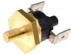 Sensor: thermostat | Output conf: NC | 90&deg;C | 16A | 250VAC | &plusmn;15&deg;C