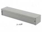 Enclosure: multipurpose | X: 56mm | Y: 254mm | Z: 41mm | 1411 | aluminium