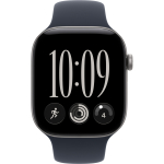 Apple Watch S12 Alu 46mm Space Gray Sport Arm. Navy M/L