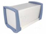 Enclosure: with panel | RAIL | X: 127mm | Y: 223mm | Z: 135mm | aluminium