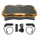 Extralink Moonwalk Spin Move Platofrma Wibracyjna do Cwiczen Fitness 200W zlota
