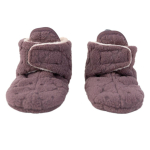 Accessories, strollers for children lodger  Lodger Slipper Folklore Fleece čībiņas  Mauve  6-12m SL 330_6-12