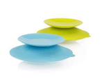 Another product iLike  Akcija! Stay-in-Place paliktnis-turētājs ar piesūcekni bļodiņām  pudelītēm un krūzītēm 2 gab Sky&Lime 160494 LIS