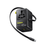 Another product Baseus  Baseus PicoGo AG11 universalais celojuma adapteris 2AC+2U+2C 45 W E0307F00 (6942521203475)