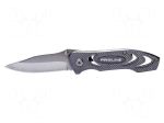 Knife | universal | 80mm | Material: stainless steel | folding