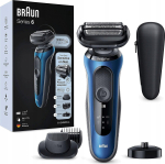 Braun Series 6 61-B4500cs - Kilekoorija - Nupud - Black - Blue - LED - Pood - V&otilde;imsus - Vahelduvvool/Aku