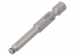 Screwdriver bit | Allen hex key,spherical | HEX 4mm
