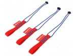 Fixing straps | to work at altitude | 1.5kg | 3pcs.