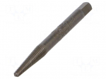Screw extractor | Dia: 3.1&divide;3.5mm | L: 65mm | Tipwidth: 3.7mm