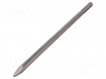 Pointed chisel | for concrete | 400mm | metal