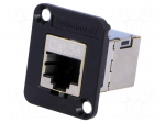 Coupler | EH | Cat: 5e | shielded | RJ45 socket,both sides
