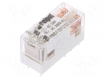 Relay: electromagnetic | DPDT | Ucoil: 24VAC | 8A/250VAC | 8A/24VDC | 8A
