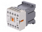 Contactor: 3-pole | NO x3 | Auxiliary contacts: NC | 24VDC | 9A | W: 45mm