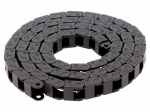 Cable chain | Series: 04 | Bend.rad: 28mm | L: 1002mm | Int.height: 7mm