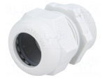 Cable gland | with metric thread | M32 | 1,5 | IP68 | Mat: polyamide