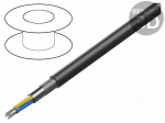 Wire | S/FTP | industrial Ethernet | 6a | stranded | Cu | 4x2x26AWG | PVC