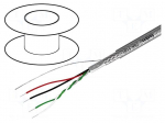 Wire | USB 2.0 | 1x2x0,08mm2 + 2x0,14mm2 | stranded | OFC | 100m | 30VAC