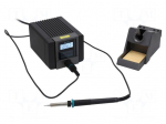 Soldering station | digital | 90W | 200&divide;450&deg;C | V: ESD | Display: LCD