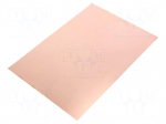 Laminate | CEM3 | 1.5mm | L: 165mm | W: 240mm | Coating: copper
