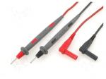 Set of test leads | Urated: 1kV | Inom: 10A | Len: 1.5m | 2x test lead