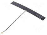 Antenna | 2G,3G,4G,GSM,LTE | 3dBi | linear | 106x13x0.1mm | U.FL