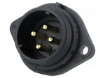 SP21 | socket | male | PIN: 4 | IP68 | screw terminal | 500V | 1.5mm2 | 30A