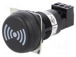 Signaller: sound | buzzer | 24VDC | 24VAC | Series: ESK | IP65