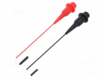 Test probe | 10A | 1kV | red and black | Socket size: 4mm