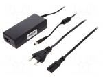 Power supply: switching | 12VDC | 6A | Out: 5,5/2,5 | 72W | 90&divide;264VAC