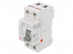 RCD breaker | Inom: 40A | Ires: 30mA | Poles: 2 | 230V,400V | IP20 | EFI